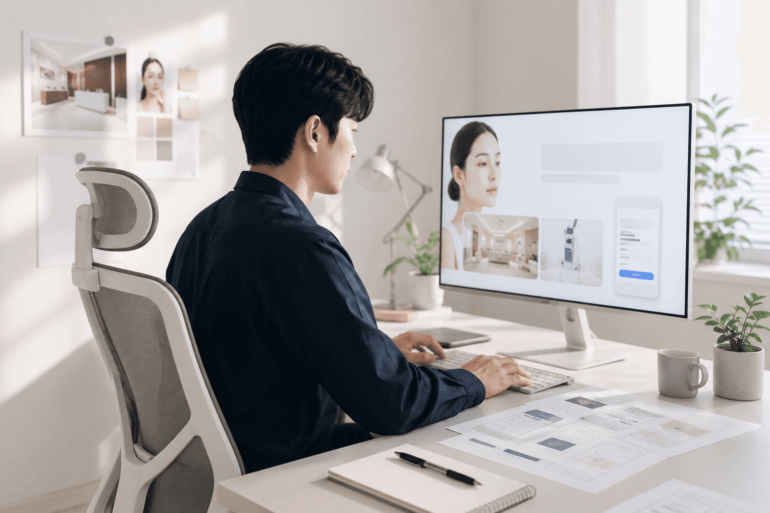 피부과 개발자 출신이 직접 기획·개발합니다